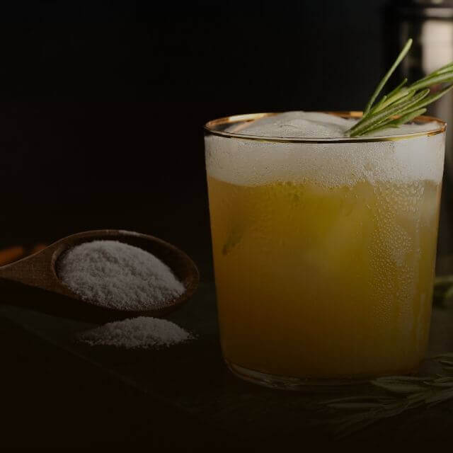 Utilize para dê ao seu cocktail, a textura que ele precisa