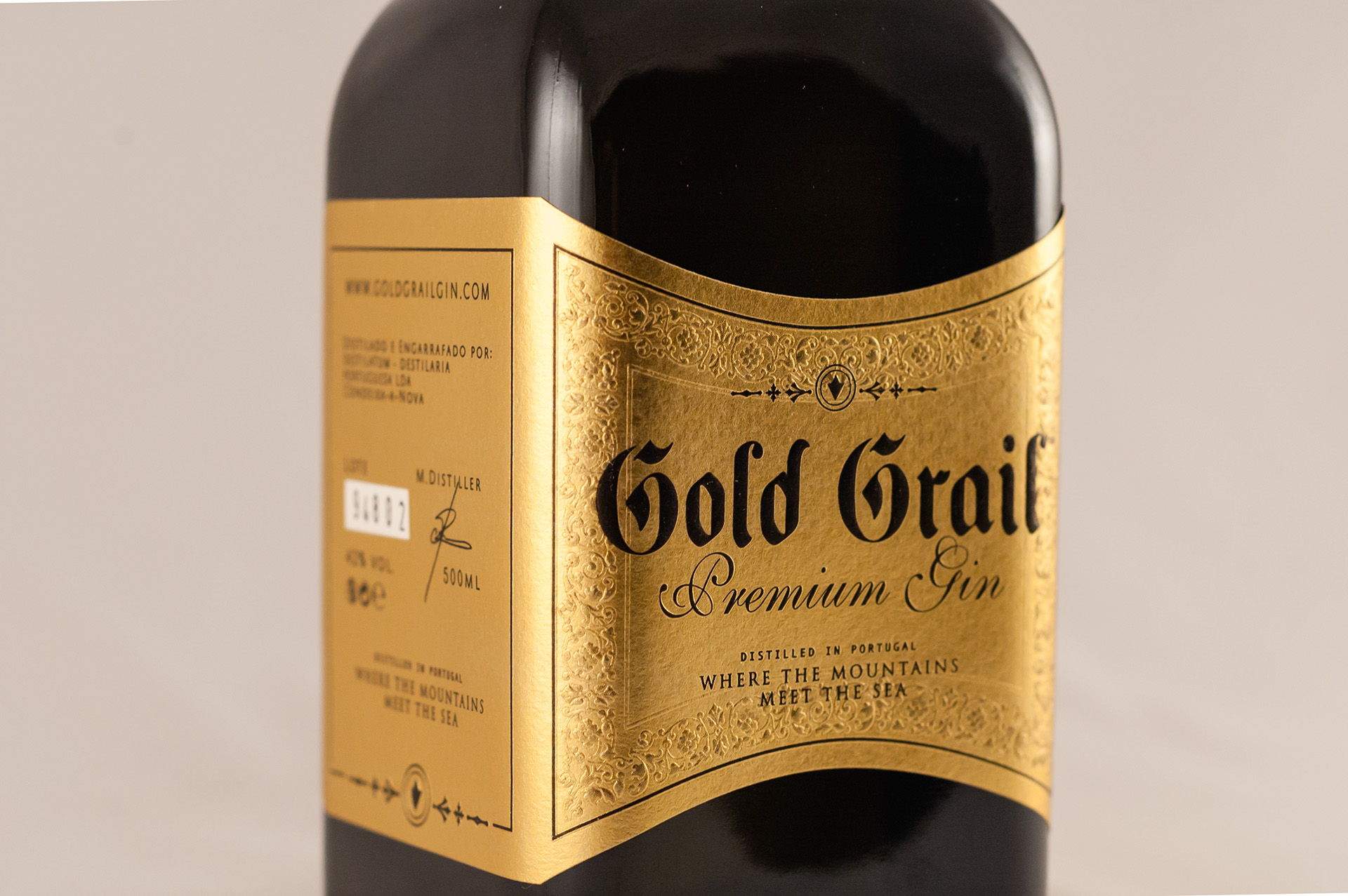 Gin Gold Grail Portugal 50Cl