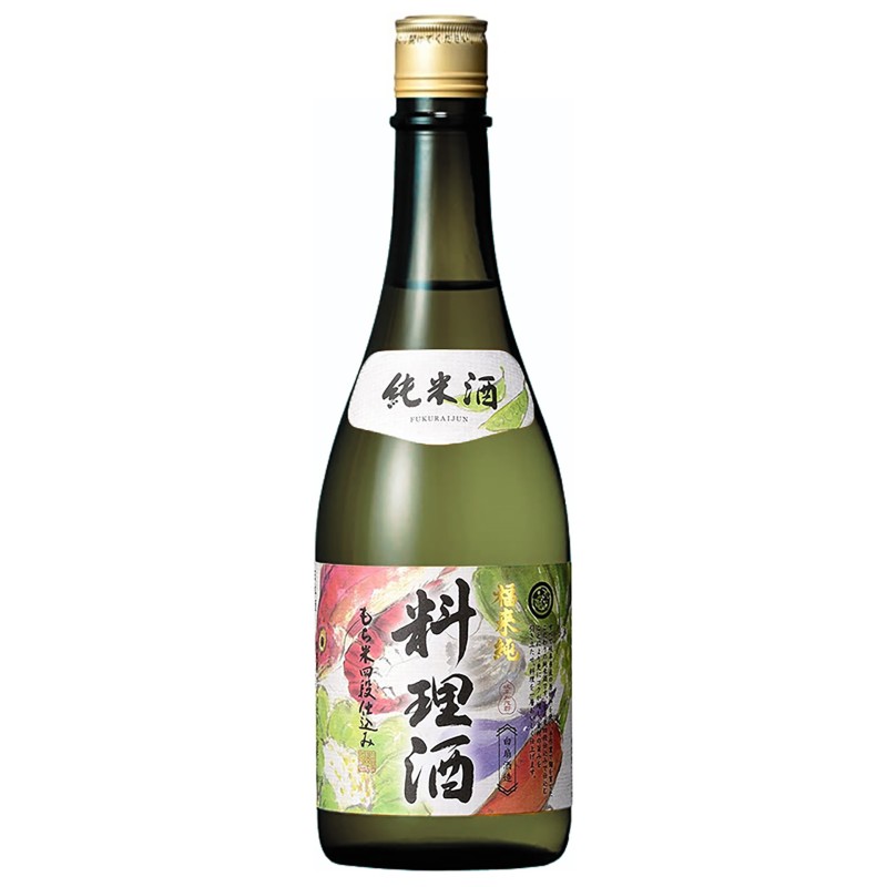 Sake Fukuraijun Junmai Ryorisake 12% 72Cl