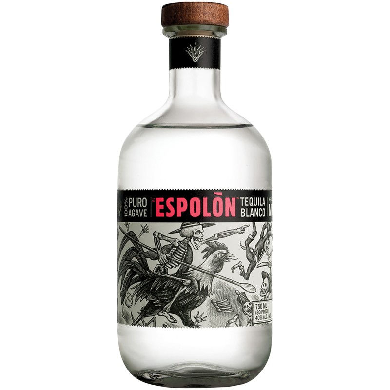 Tequila El Espoln Blanco 70Cl