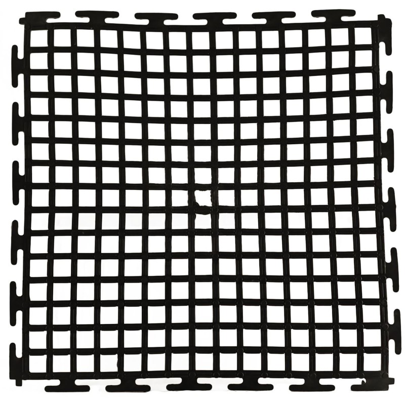 Fabric 230 Pvc Black 300X300X10Mm