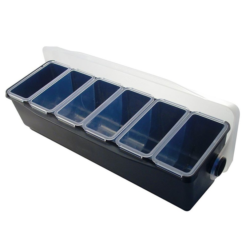 Condiment Holder 6 Compartments