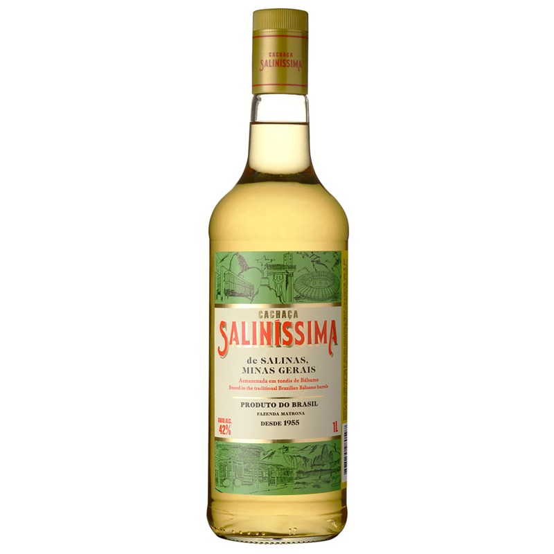 Cachaça Saliníssima Bálsamo 100Cl 42%