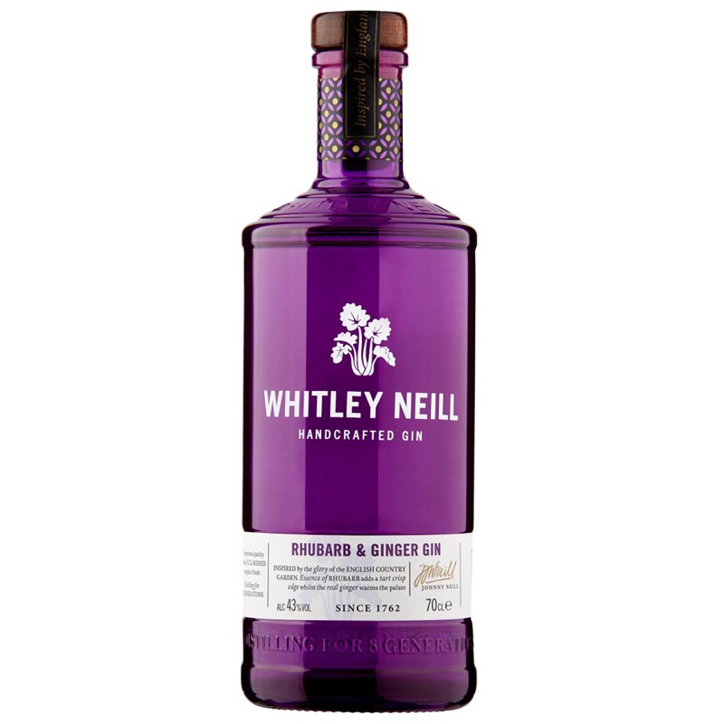 Gin Whitley Neill Rhubarb & Ginger 70Cl 43%