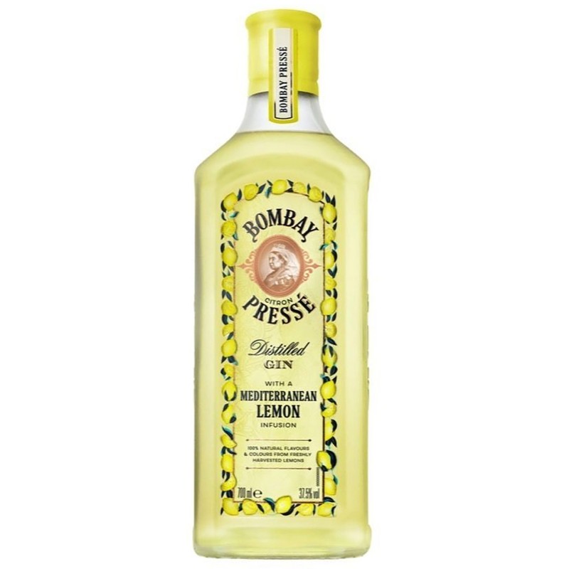 Gin Bombay Citron Presse 37,5% 70Cl