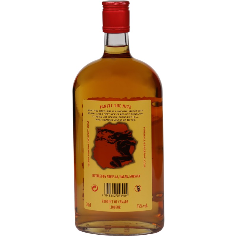 Licor Fireball 70Cl