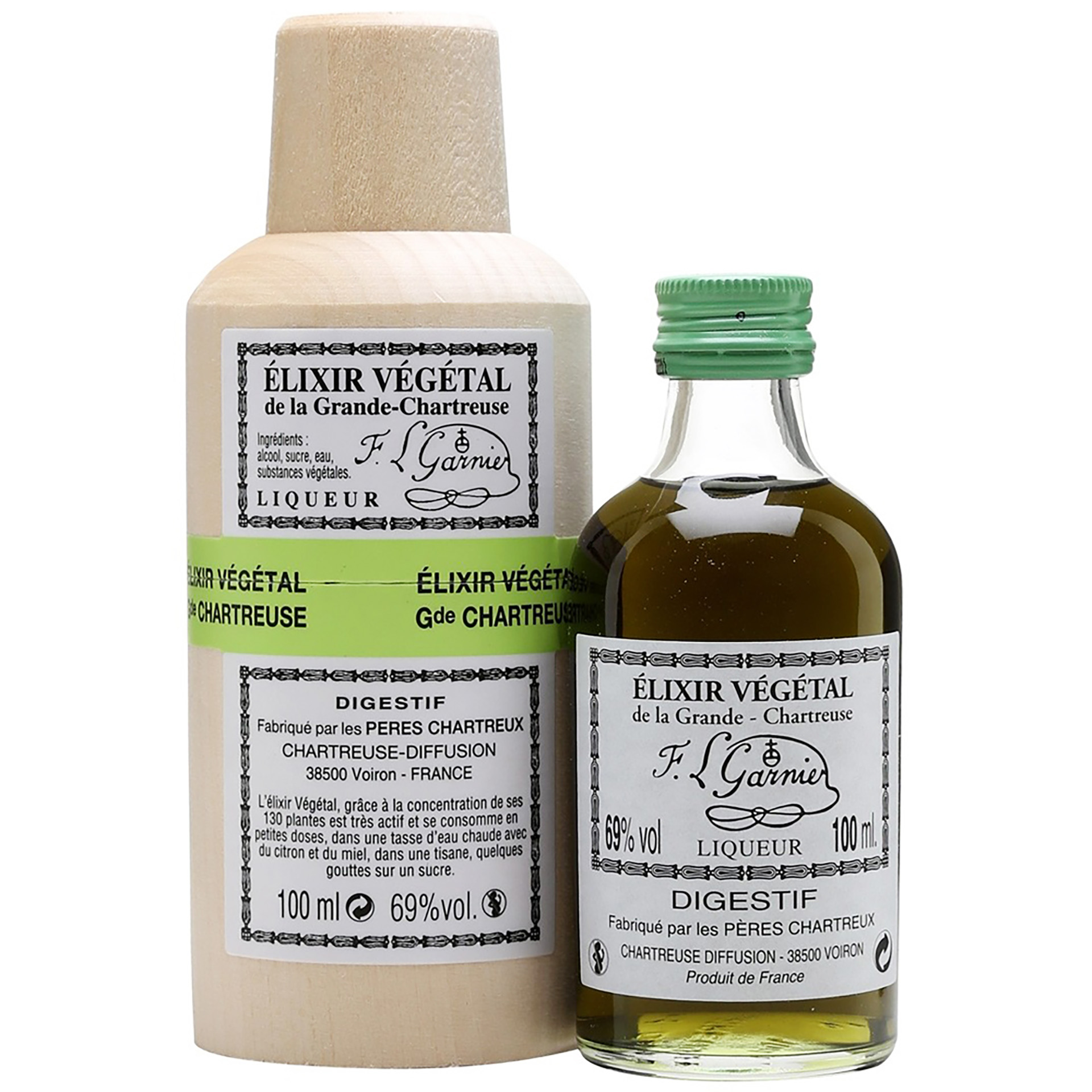 Licor Elixir Chartreuse 10Cl