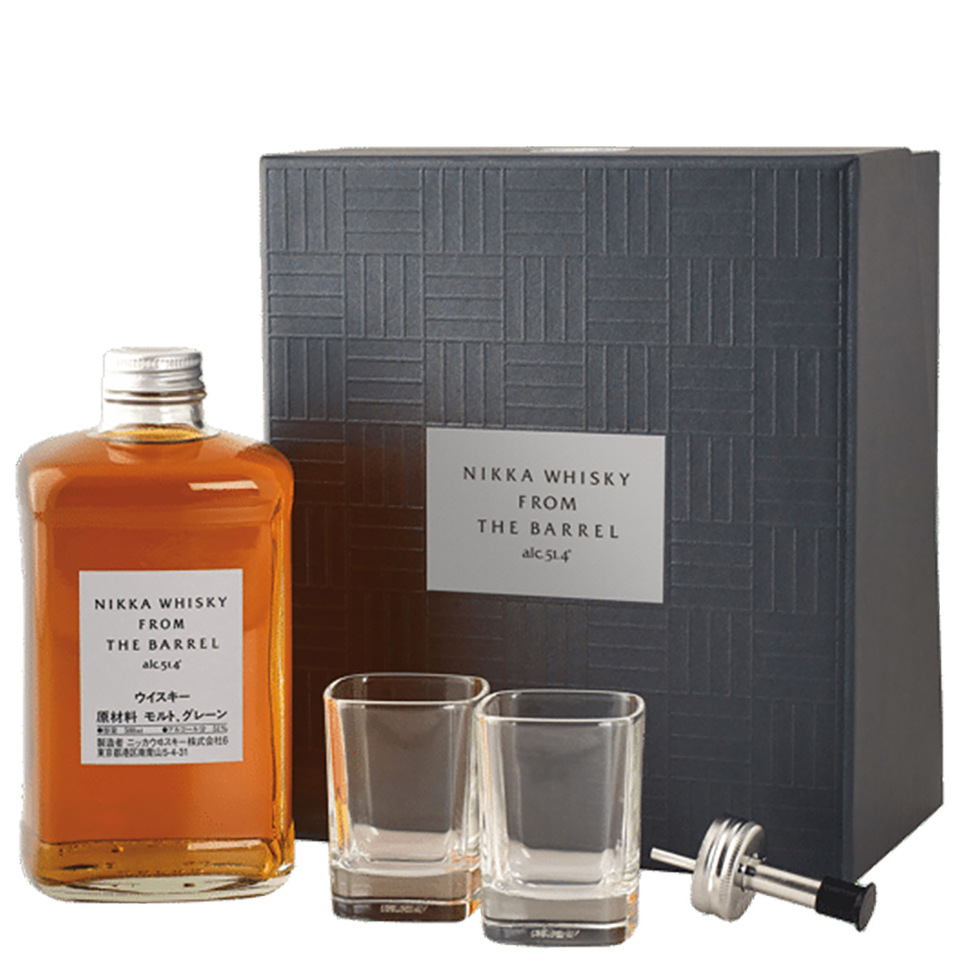 Nikka From The Barrel + 2 Glasses & Pourer
