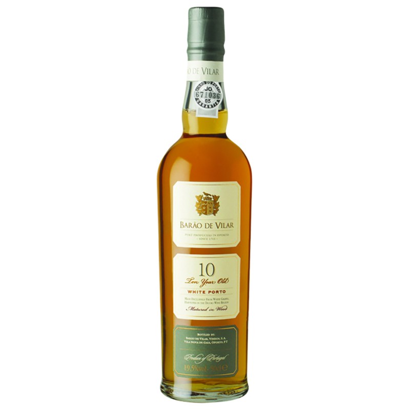 Port Wine Barao De Vilar 10 Years White 50Cl 19,5%