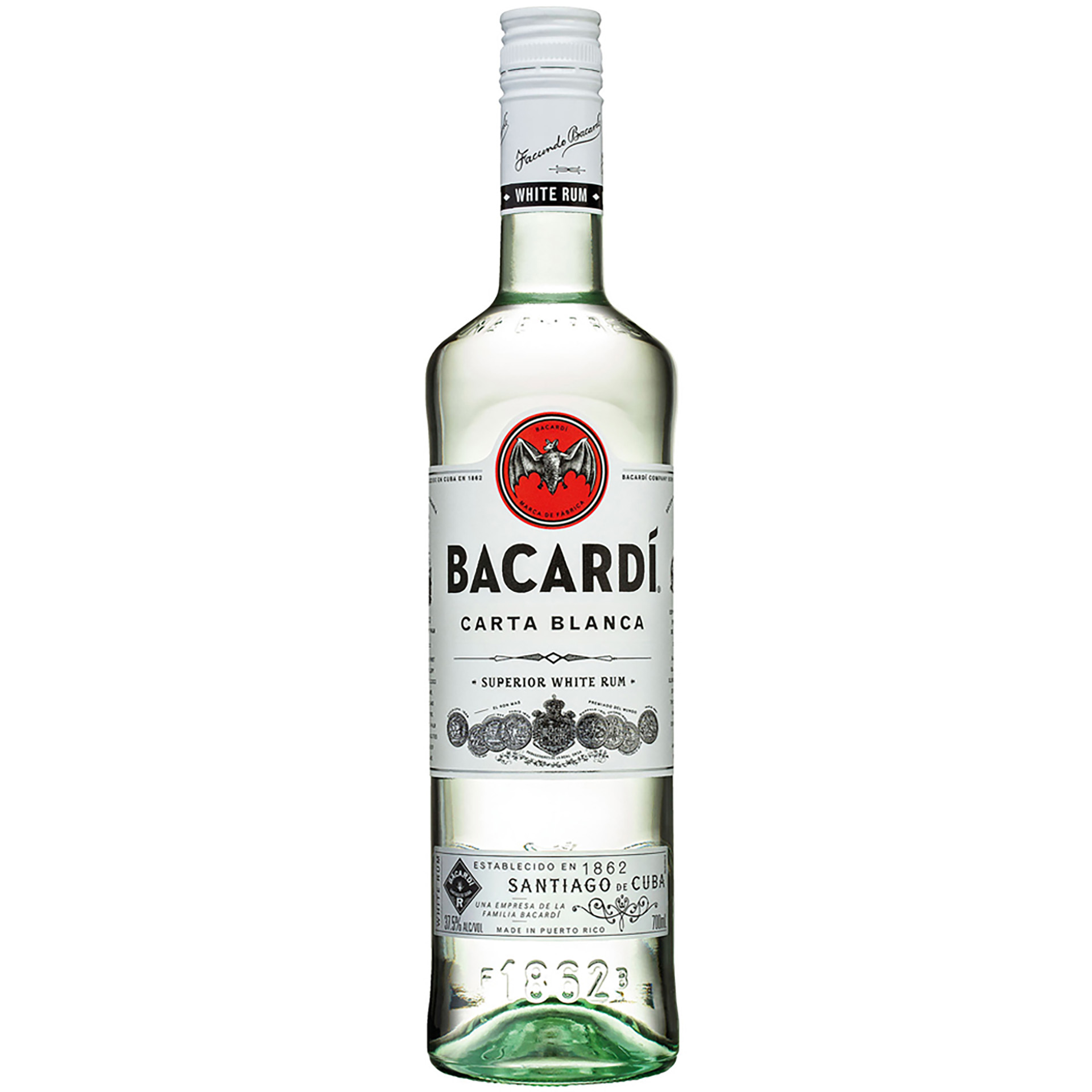 Rum Bacardi Carta Blanca 70Cl