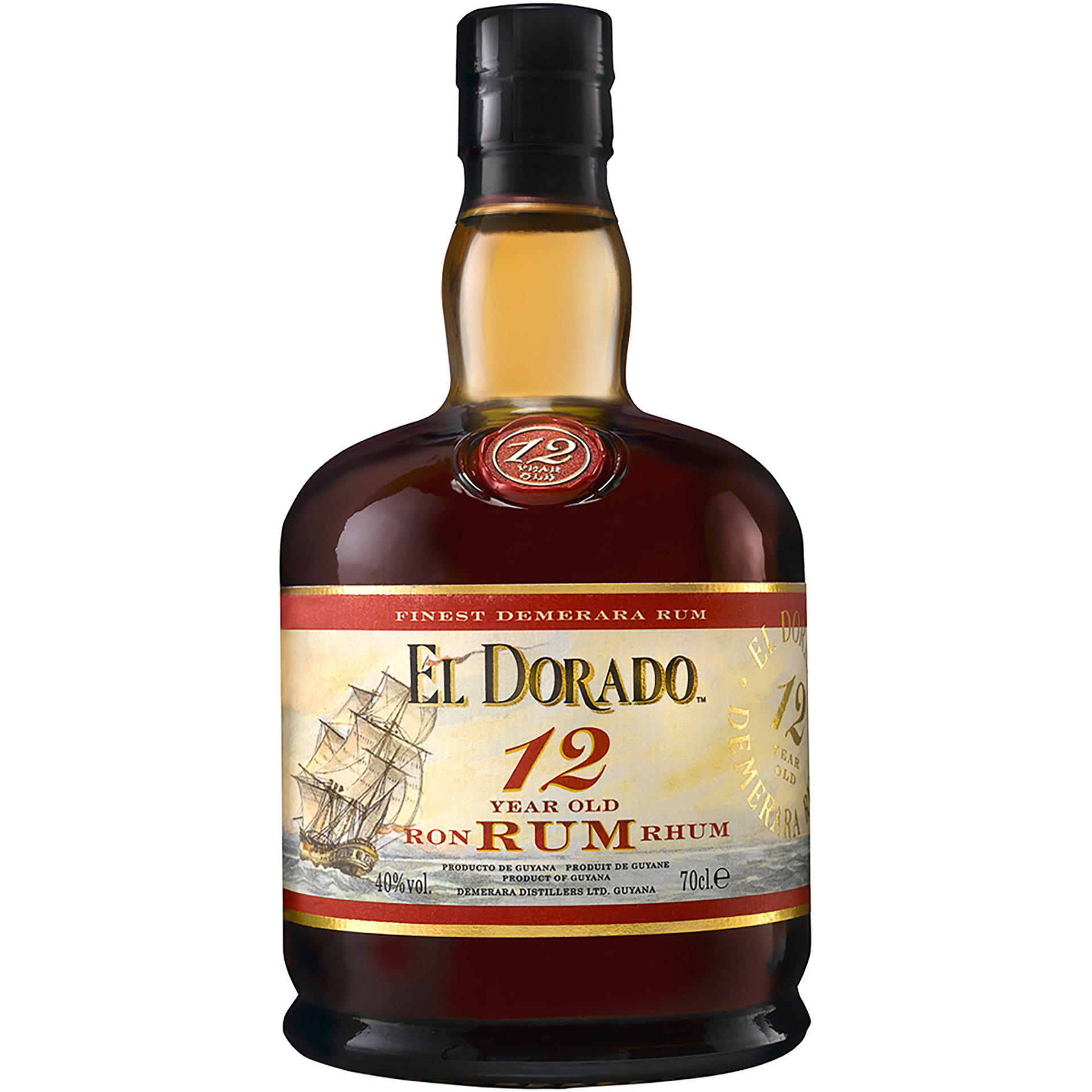 Rum El Dorado 12 Anos 70Cl