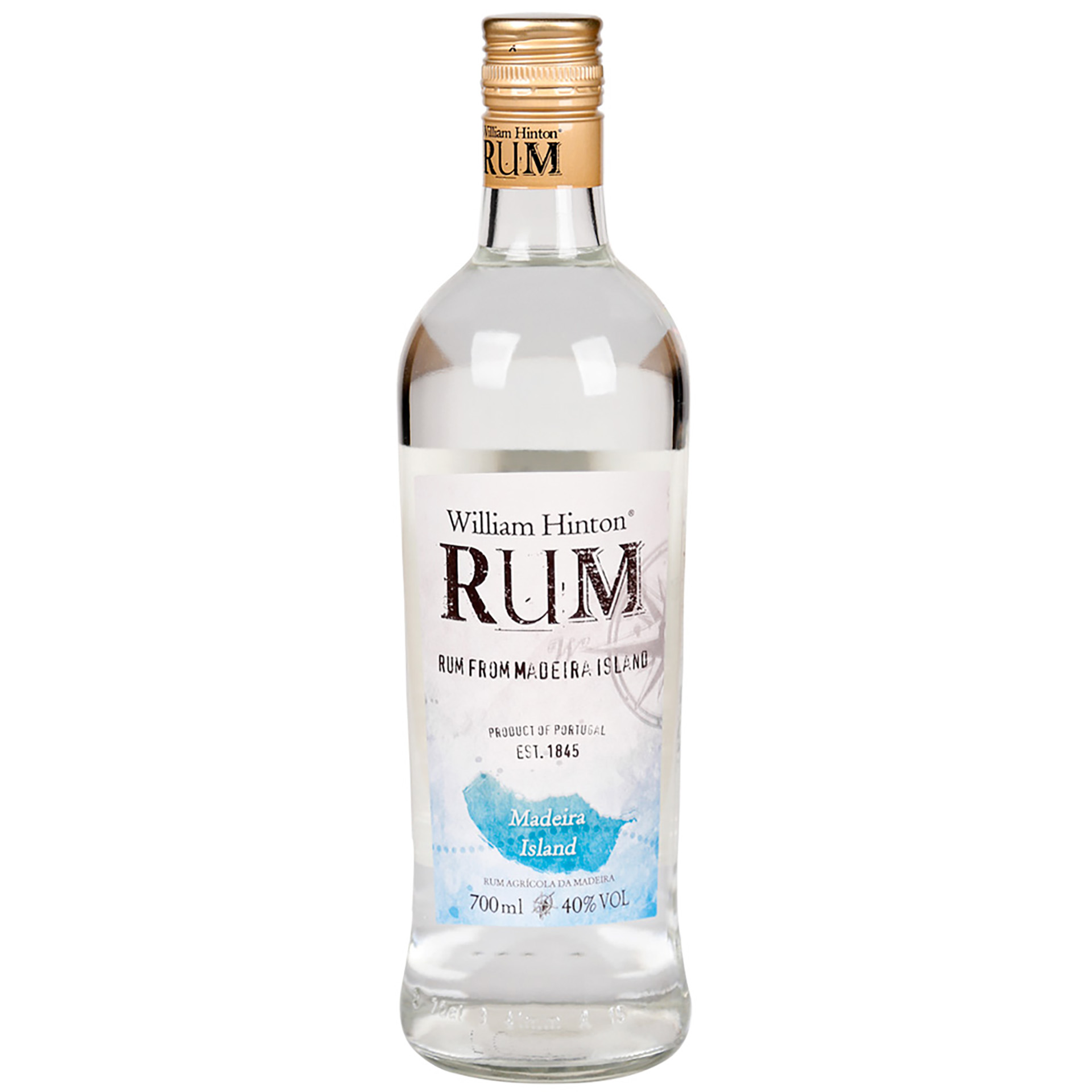 Rum William Hinton Branco 70Cl