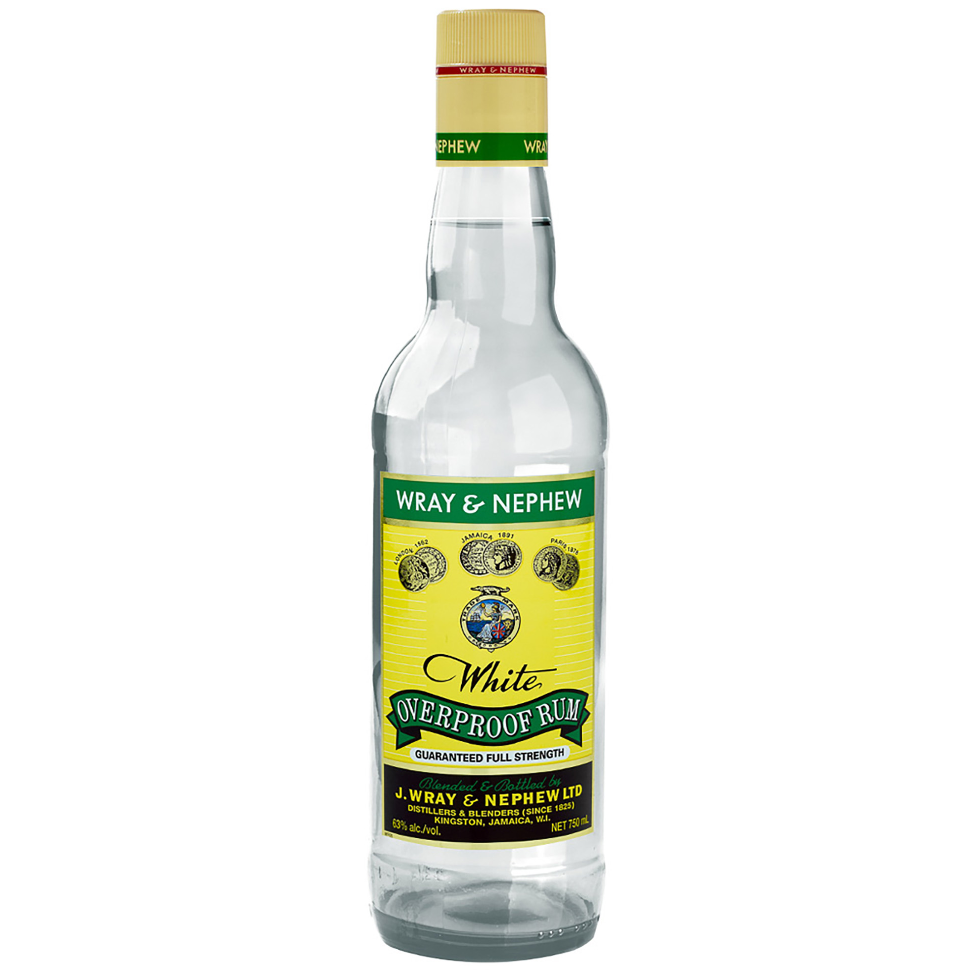 Rum Wray & Nephew Overproof 63% 70Cl