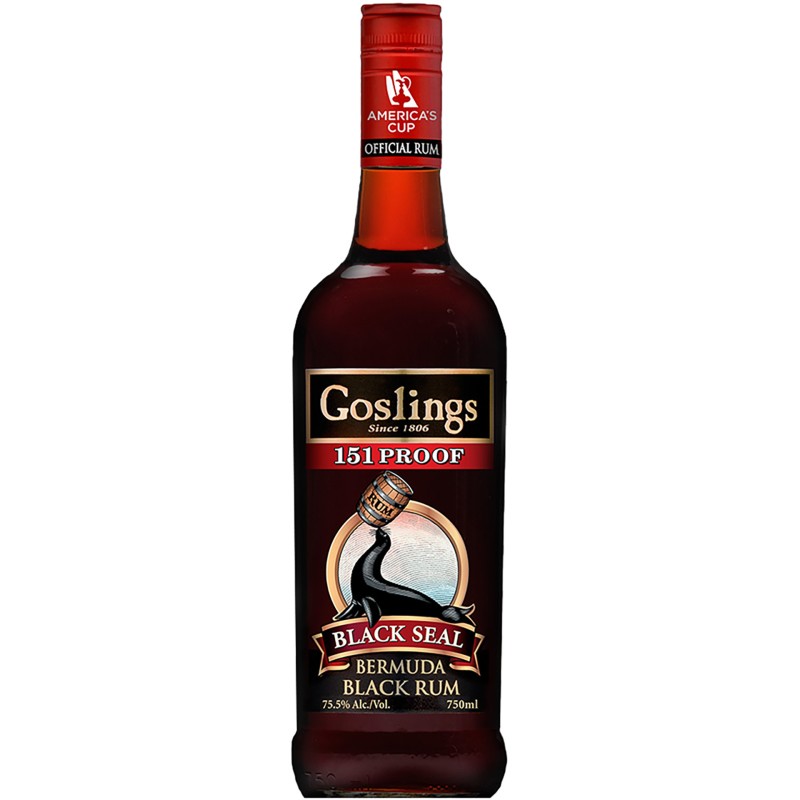 Rum GoslingS Black Seal Overproof 75.5% 70Cl