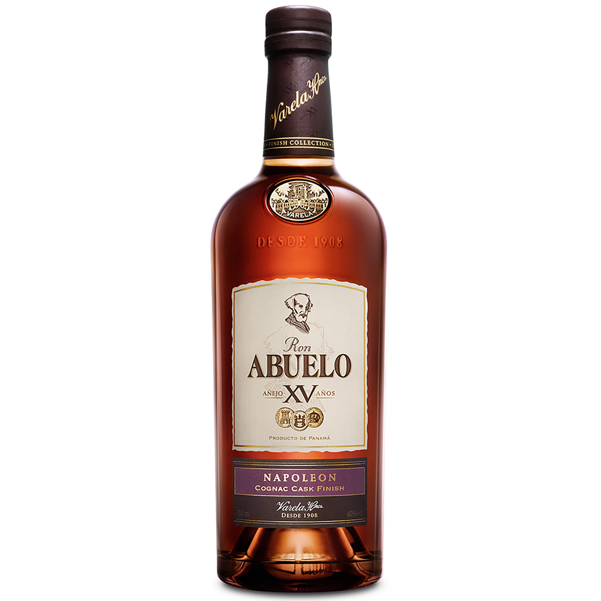 Rum Abuelo Xv Napoleon Cognac Cask Finish 70Cl 40%