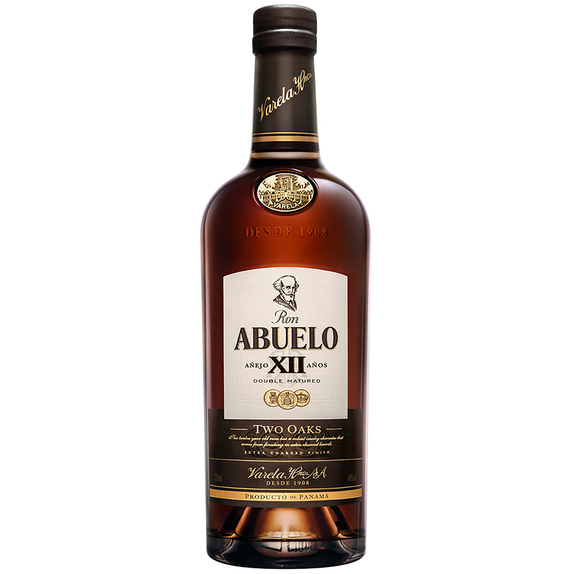 Rum Abuelo Two Oaks Xii Anos 70Cl 40%