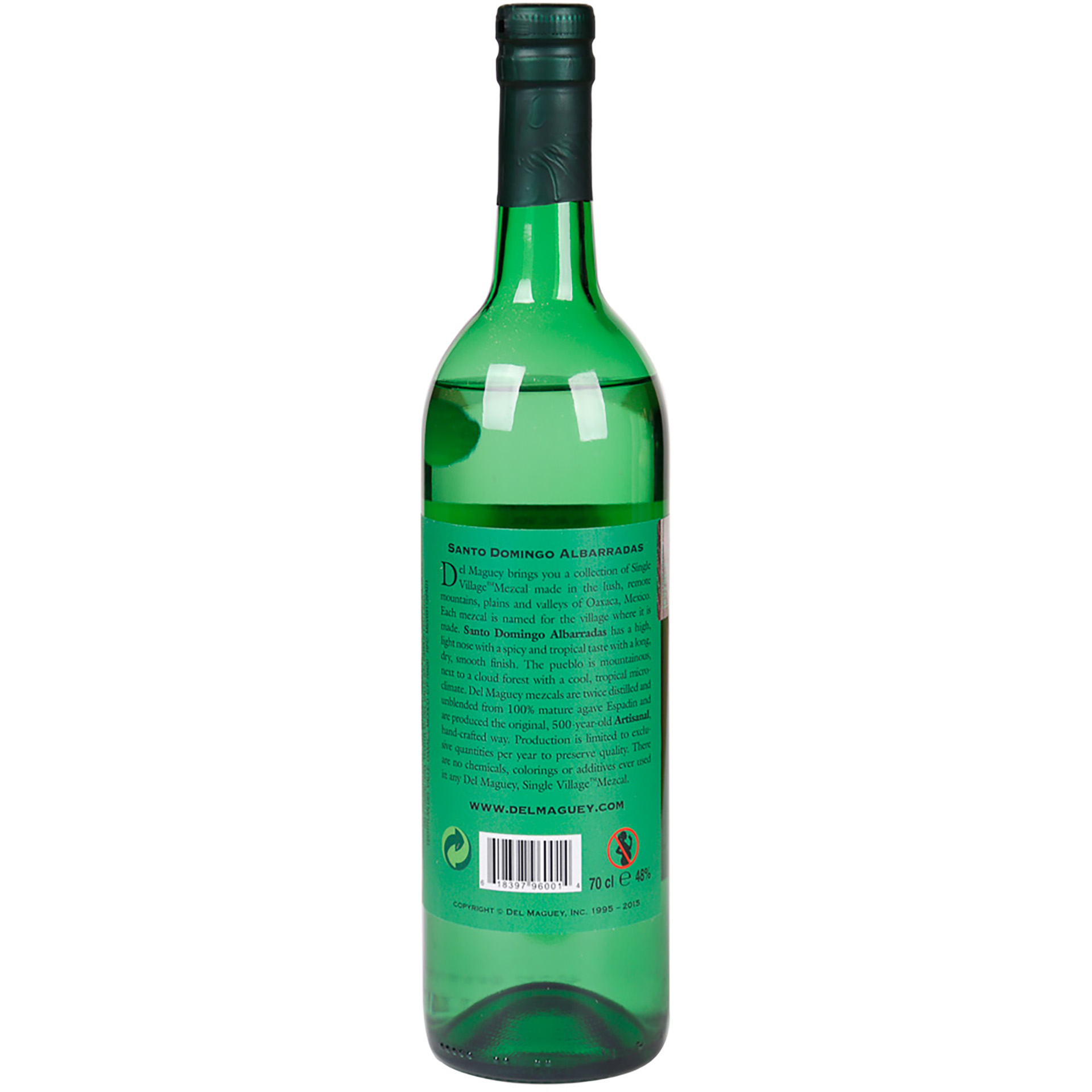 Mezcal Del Maguey Santo Domingo Albarradas 70Cl 48%