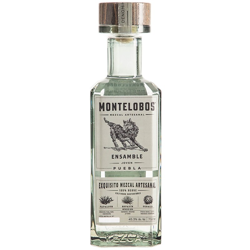 Mezcal Montelobos Ensamble Joven Puebla 70Cl
