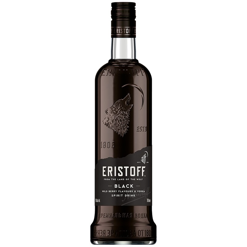 Vodka Eristoff Black 70Cl 18%
