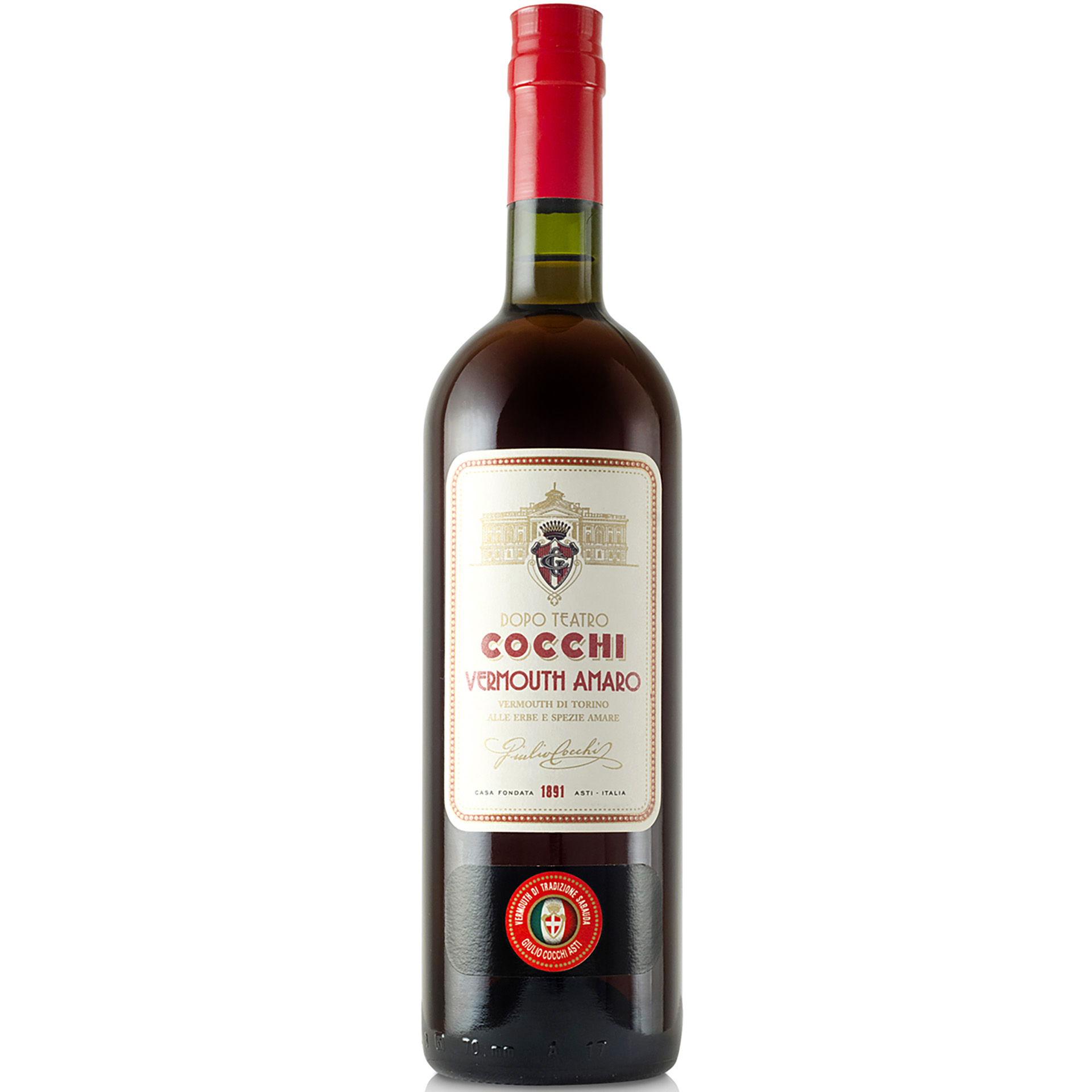 Red Vermouth Cocchi Dopo Teatro 75Cl
