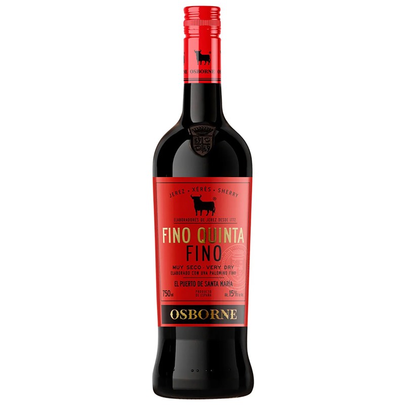 Vinho Xerez Osborne Fino Quinta 75Cl 15%