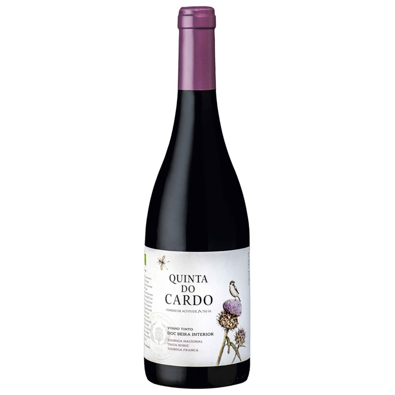 Vinho Tinto Quinta Do Cardo Doc Beira Interior Bio 2017 75Cl 14,4%
