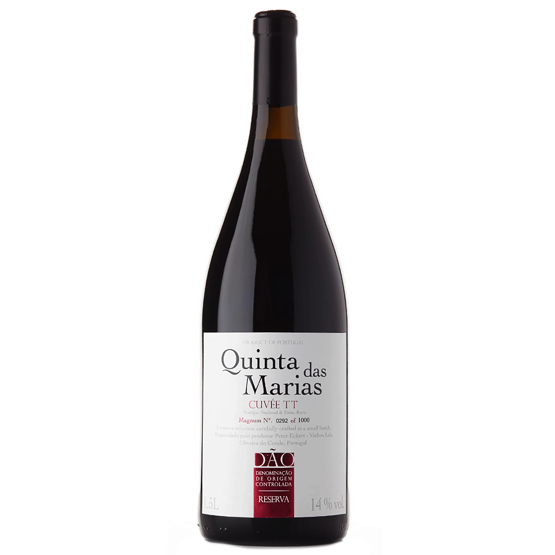 Red Wine Quinta Das Marias Cuvée Tt Reserva 2020 75Cl 14,5%