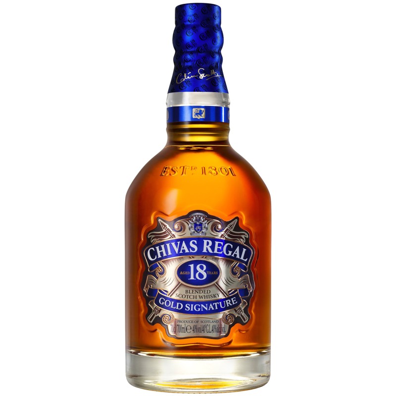Whisky Blended Chivas Regal 18 Anos Esccia 70Cl
