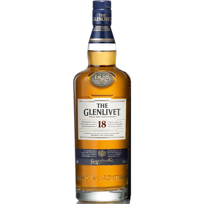 Whisky Single Malt Glenlivet 18 Years 70Cl