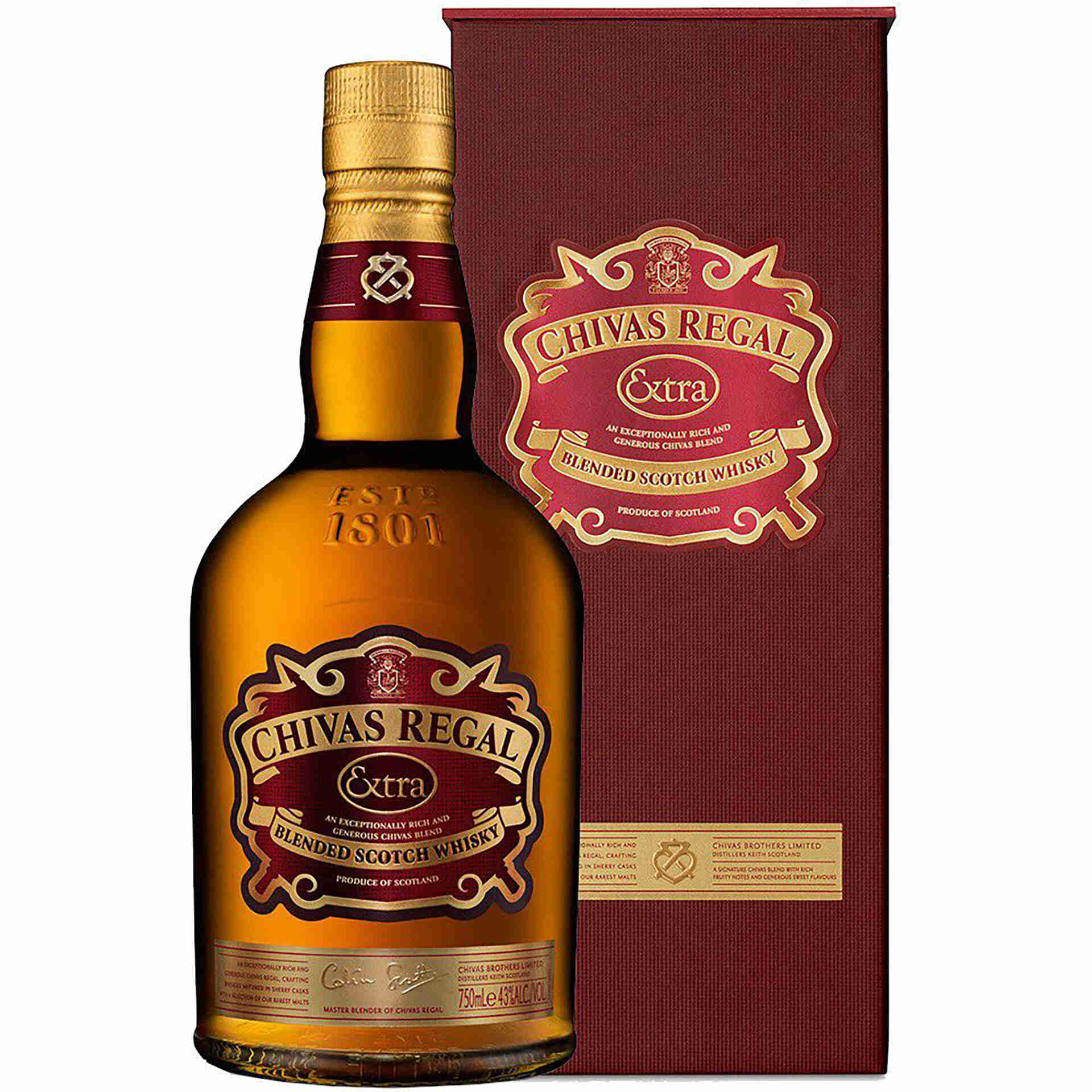 Whisky Blended Chivas Regal Extra 70Cl