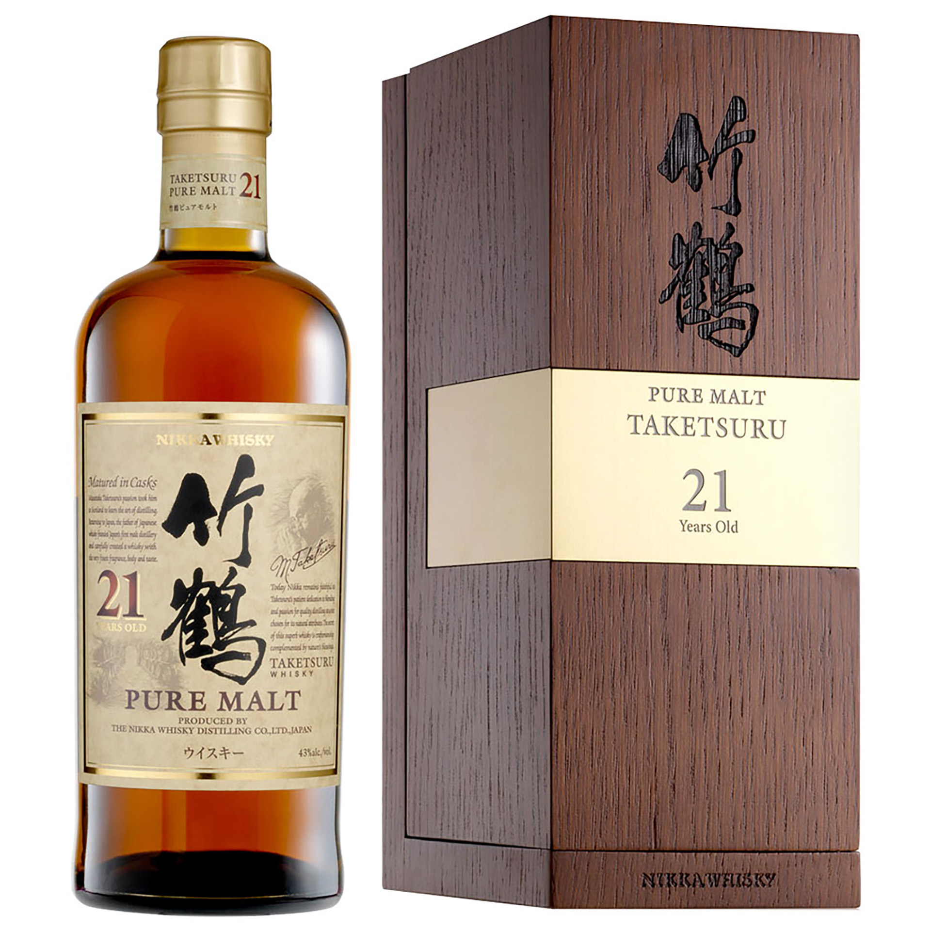 Whisky Nikka 21 Anos Taketsuru 70Cl 43%