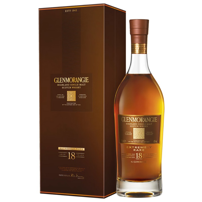 Whisky Glenmorangie Extremely Rare 18 Anos 70Cl 43%