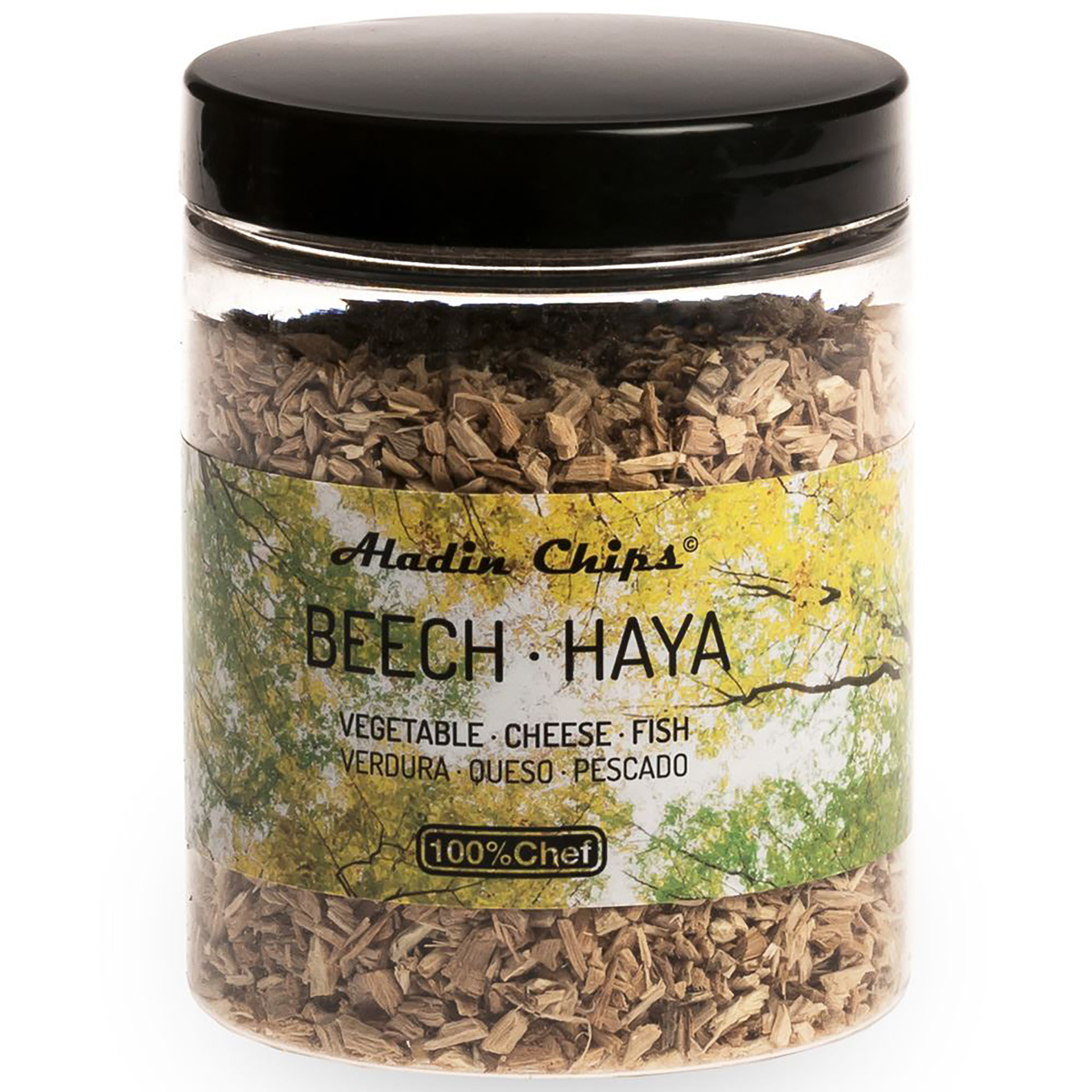 Chips De Madeira P/ Máquinas De Fumo Faia 80G