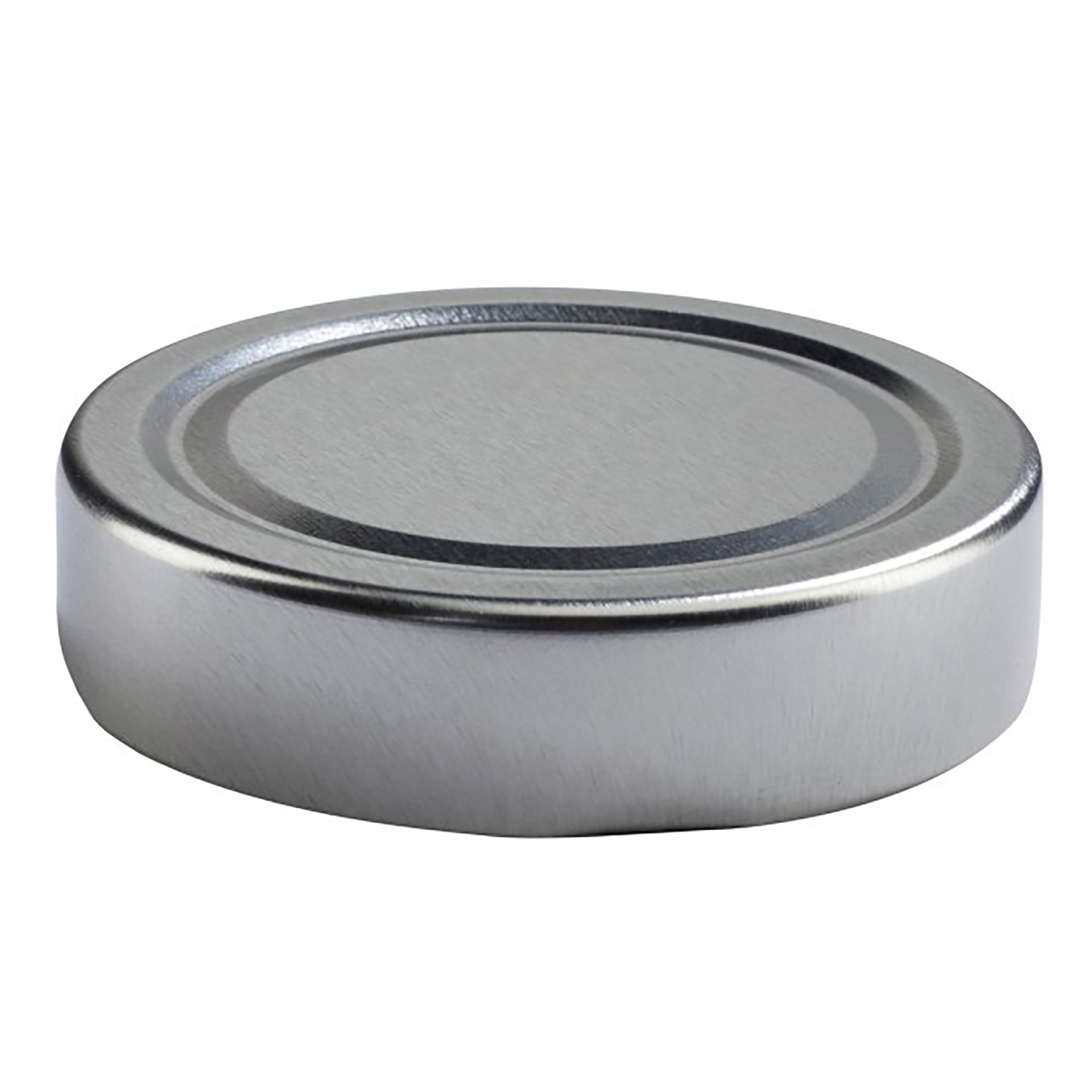 Twist Lid Silver Ø4,98Cm For Wide-Neck Bottle 1L 01926-Lid