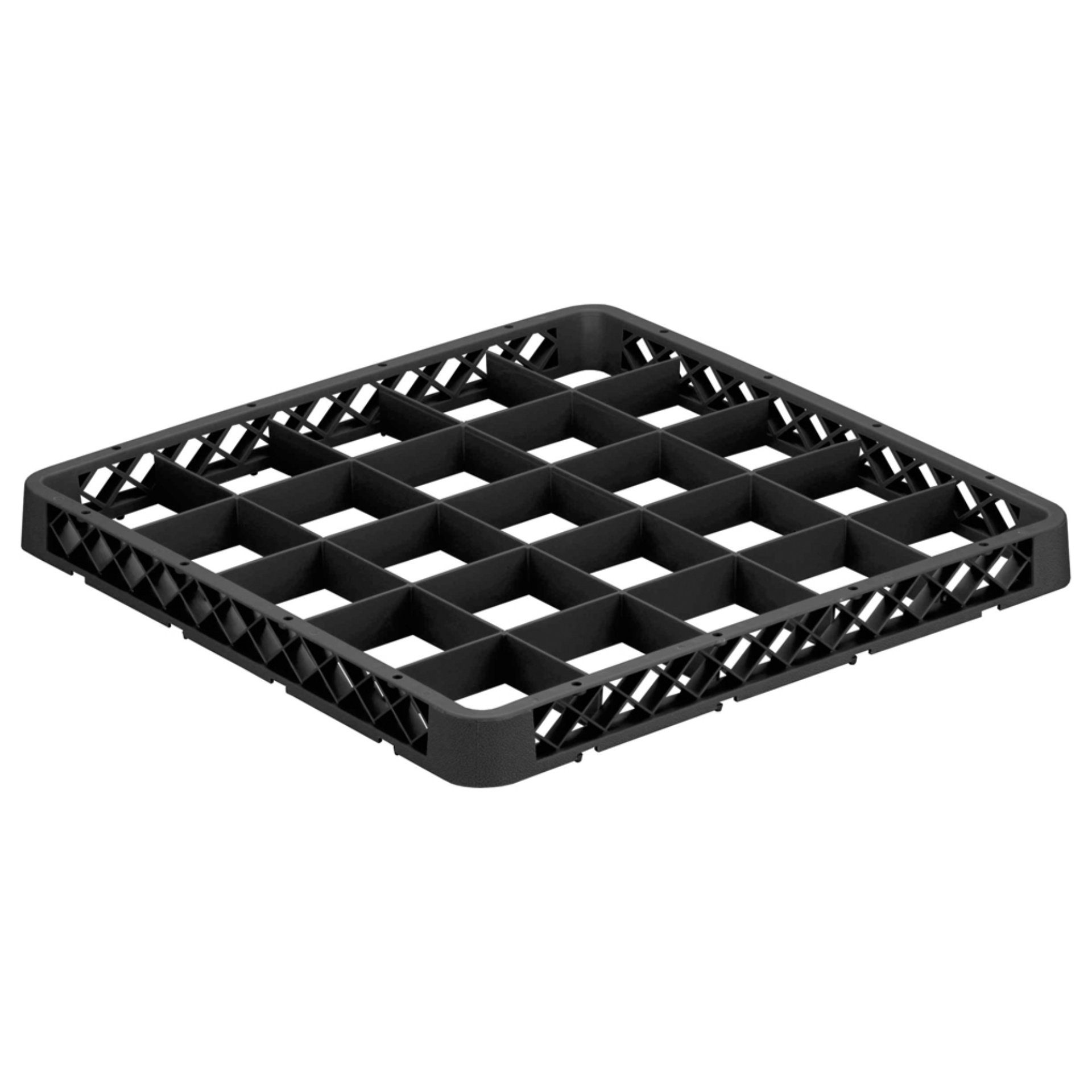 Extensão 4,5Cm Rack Copos 50X50Cm Plástico Preto