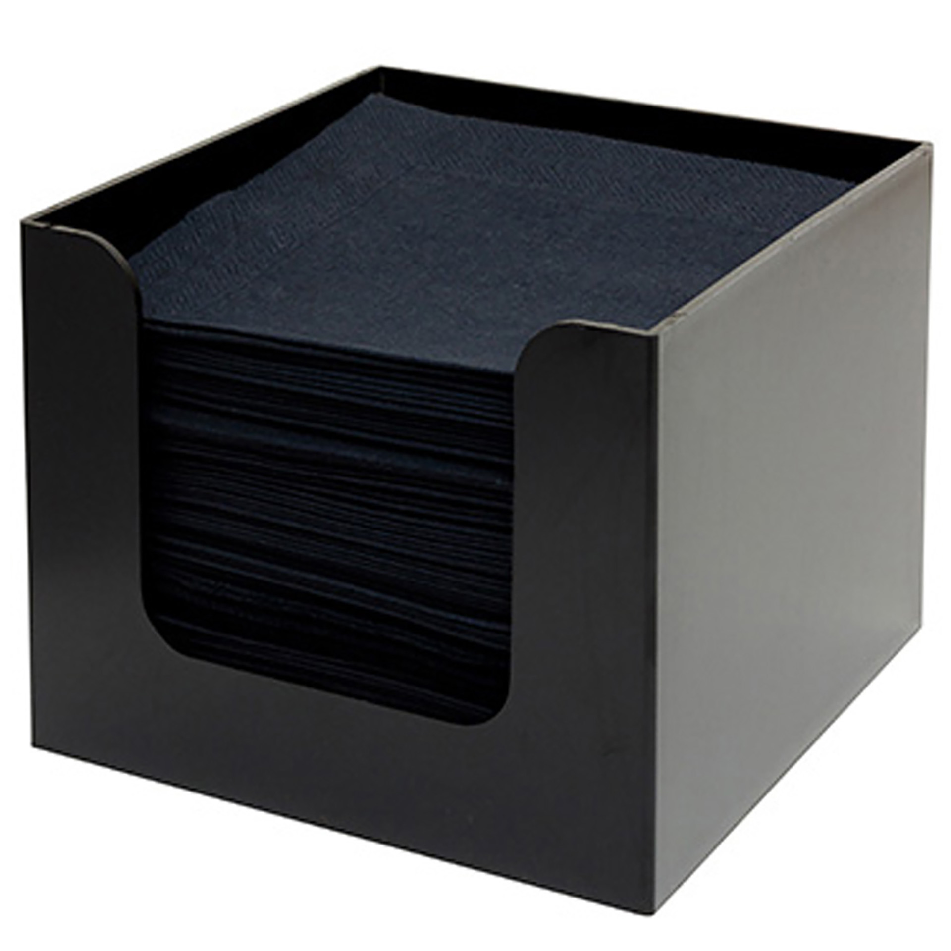 Napkin Holder Black 135X135X100Mm
