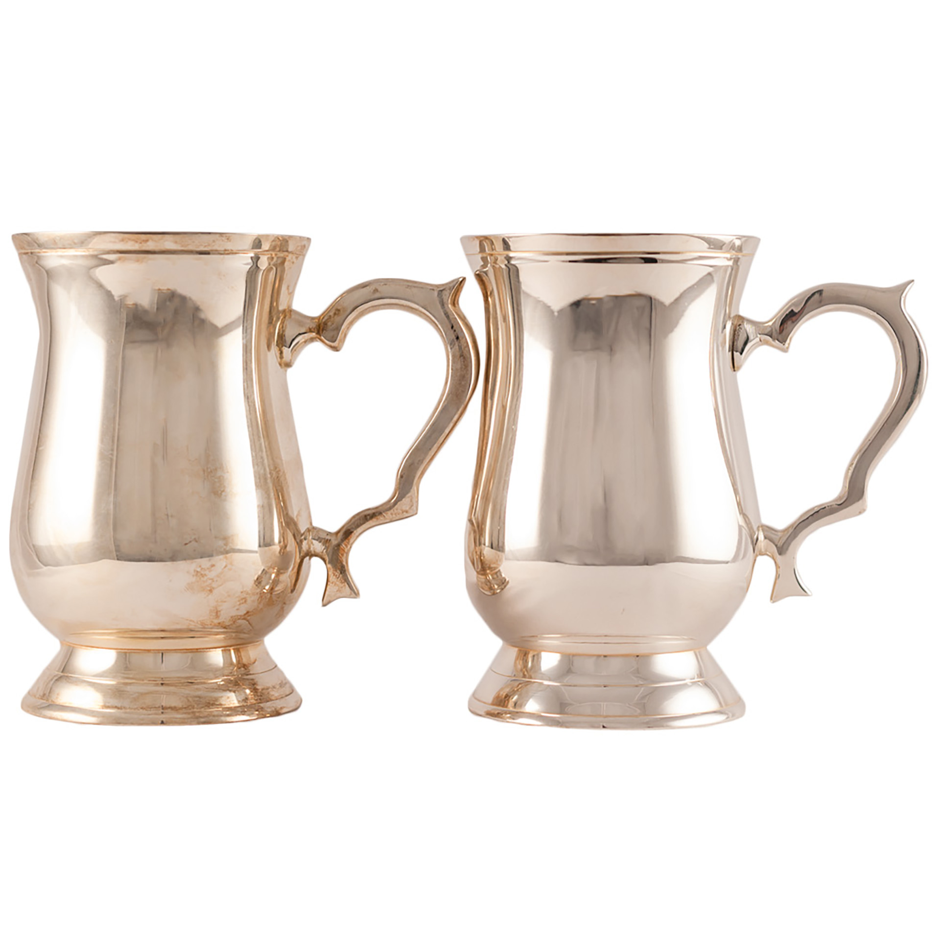 Blue Blazer Mugs Silver 57.5Cl