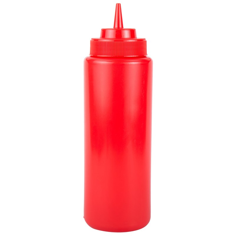 Bibero Plstico Vermelho C/ Tampa 95Cl