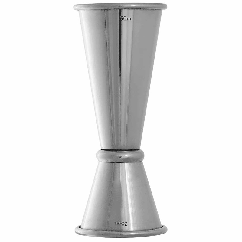Japanese Jigger Argento 25/50Ml S/S