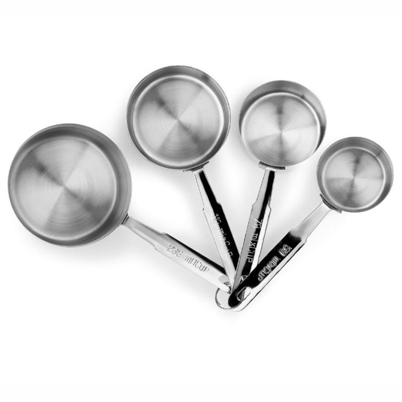 Ss 4 Pcs Set Measuring Cups 59-78-118-236Ml