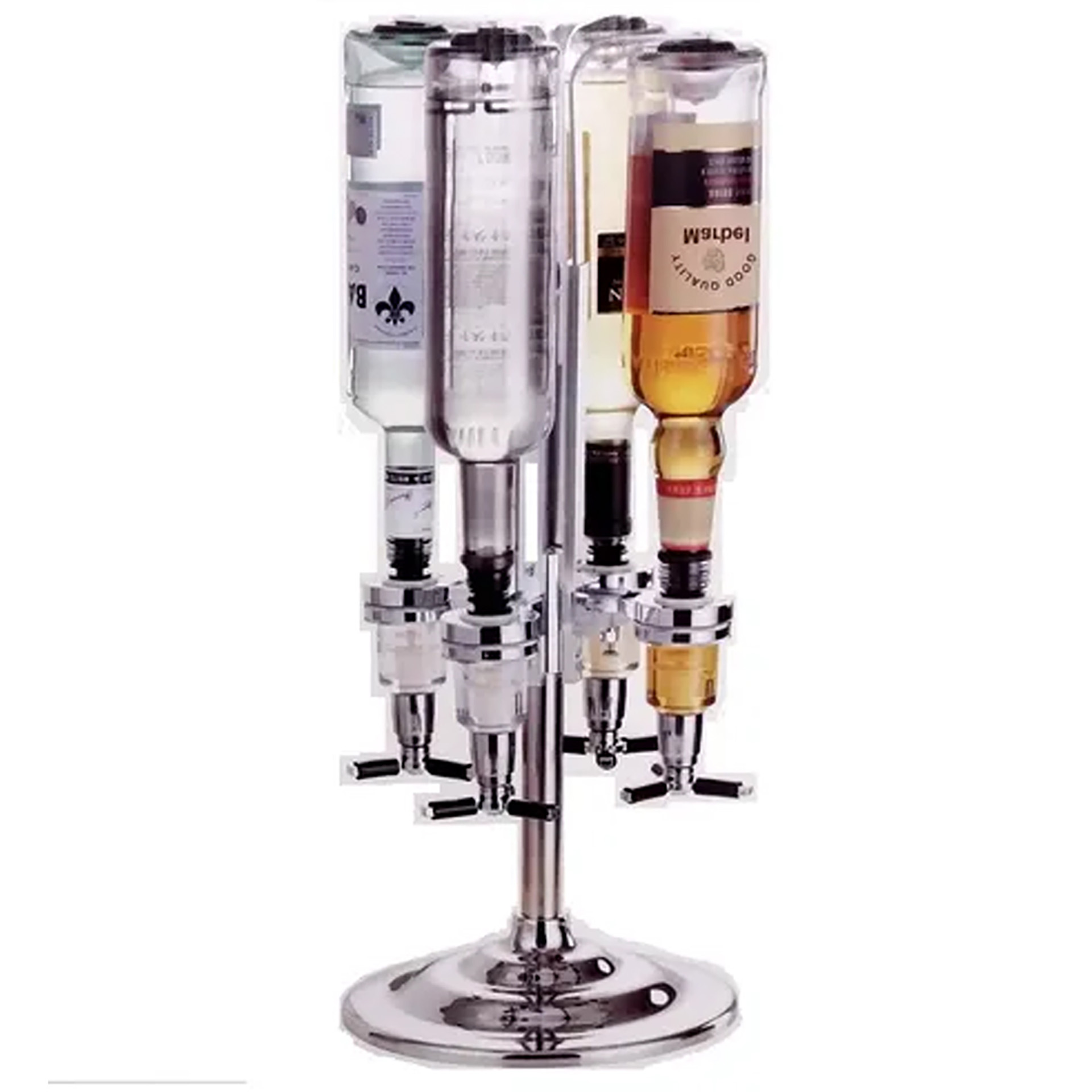 Suporte Rotativo P/4 Garrafas