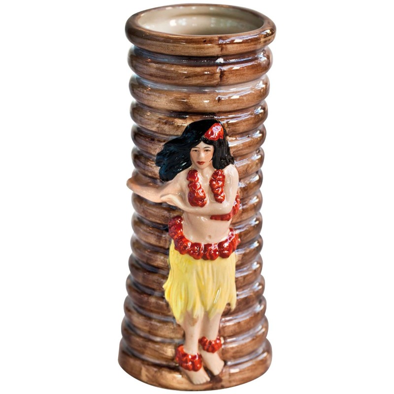 Copos Tiki Hula Girl 32Cl