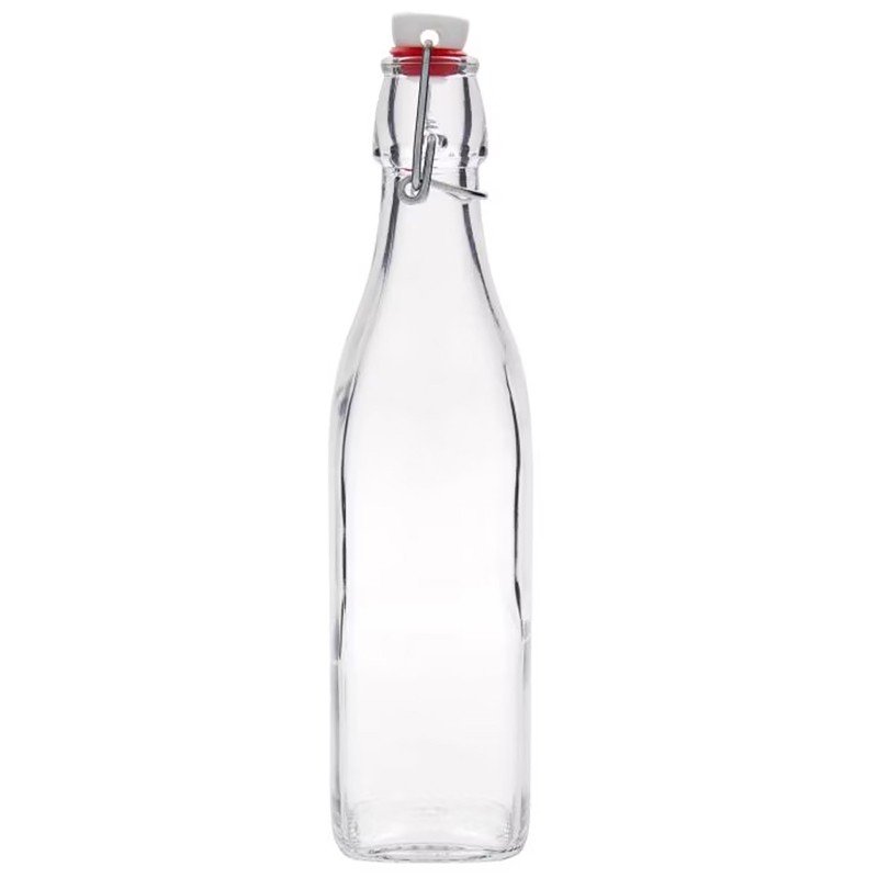 Garrafa Vidro C/ Tampa Plstico Oscilante 50Cl