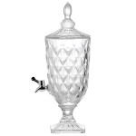 Drinks Dispenser Glass Diamond 5L