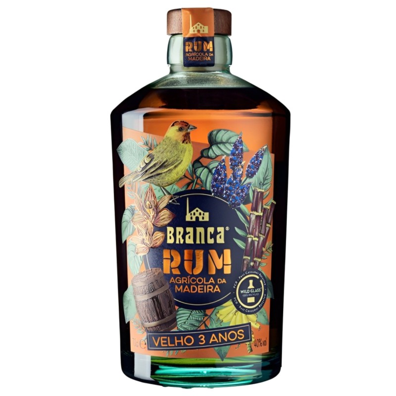 Rum Branca Madeira Velho 3 Years Tropical 70Cl 40%