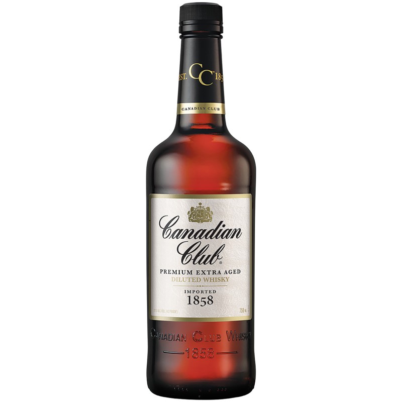 Whisky Blended Canadian Club Canad 70Cl