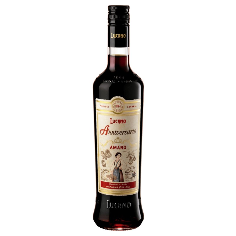 Amaro Liqueur Lucano Anniversary 70Cl 34%