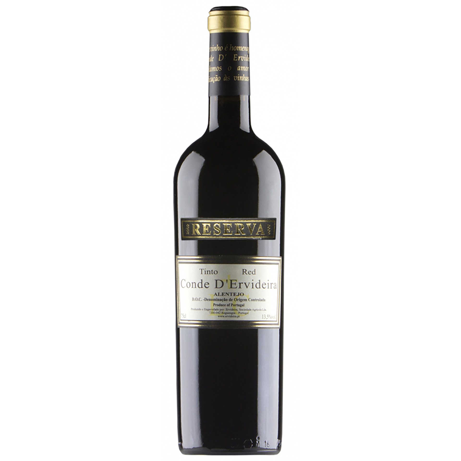 Red Wine Conde D´Ervideira Reserva 2020 75Cl