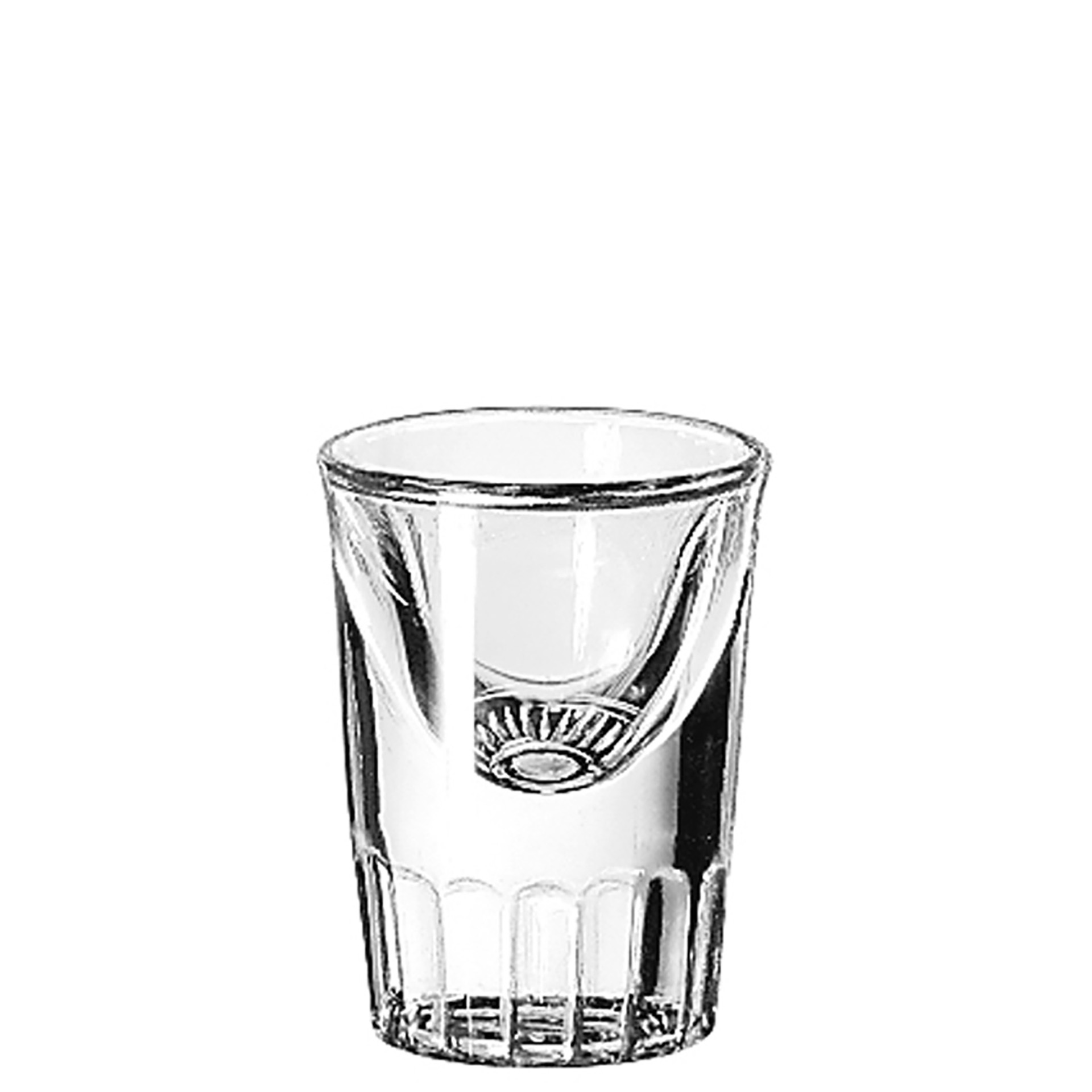 Shot Glass Whiskey Fluted 30Ml