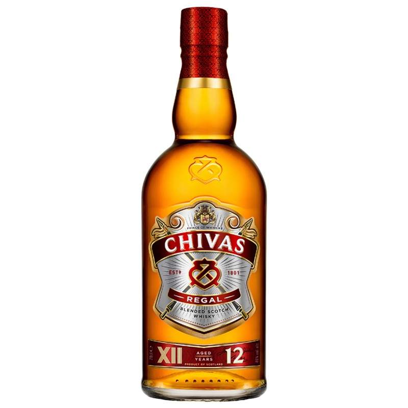 Whisky Chivas Regal 12 Anos 70Cl 40%